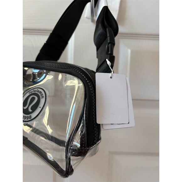 Lululemon Clear‎ Anywhere  Belt Bag 1L Unisex Adjustable Strap Event Ready NWT - Picture 6 of 8